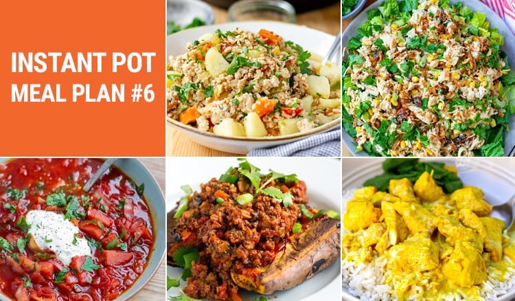 Healthy Instant Pot Meal Plan 6