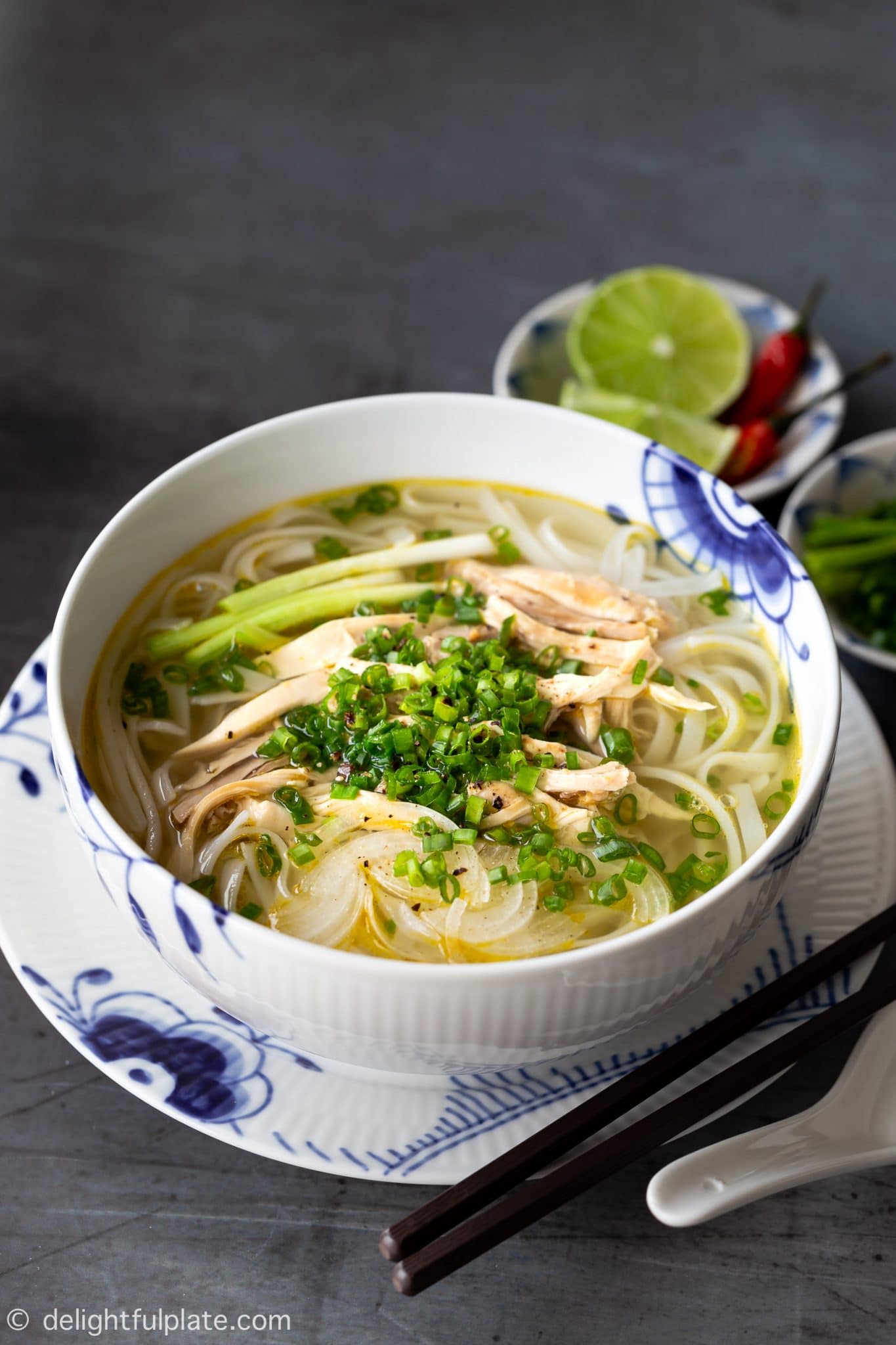 Pho Ga (Vietnamese Chicken Noodle Soup