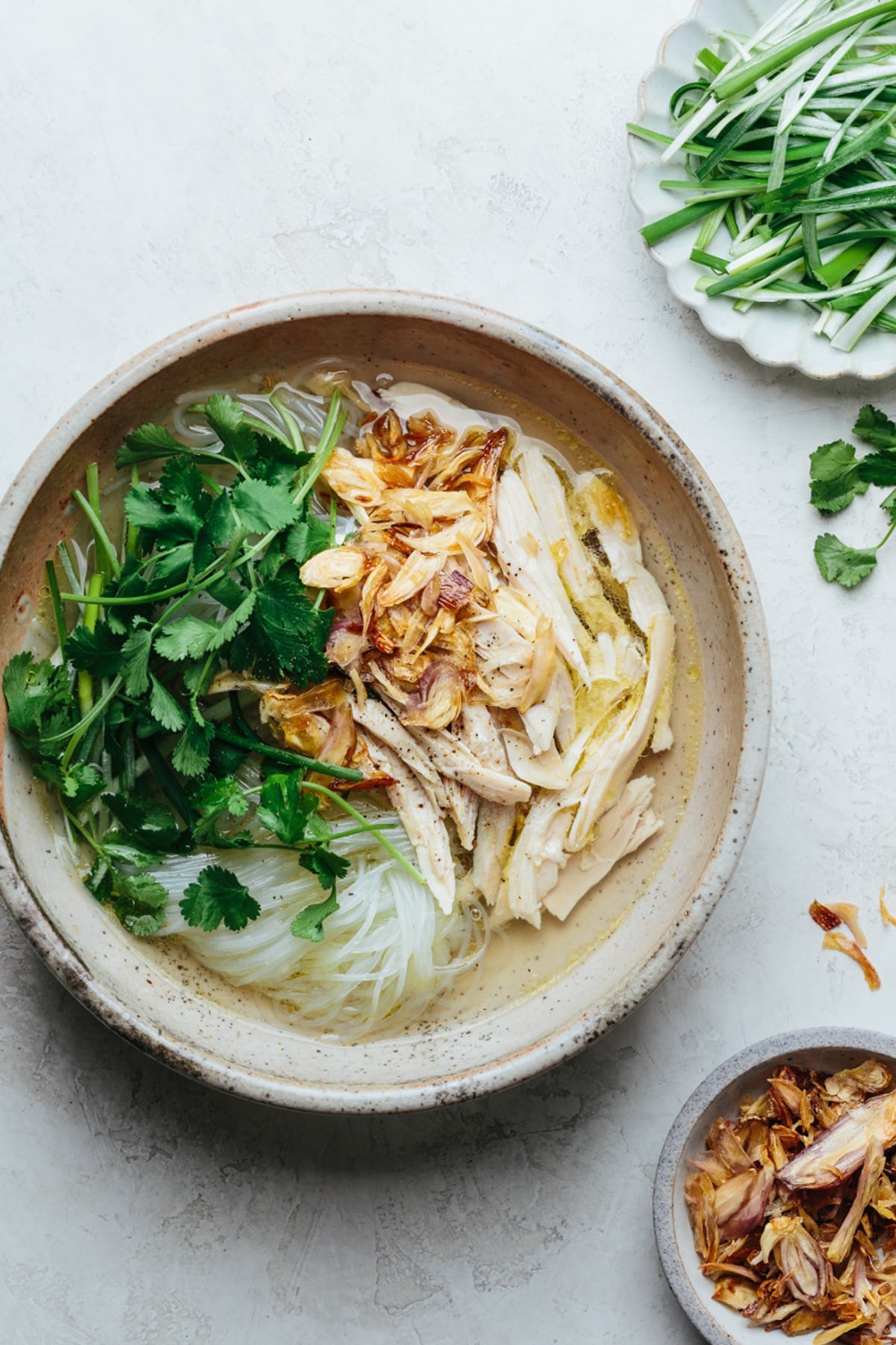 Vietnamese Chicken Glass Noodle Soup