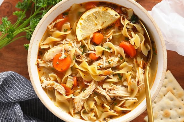 Instant Pot Chicken Noodle Soup