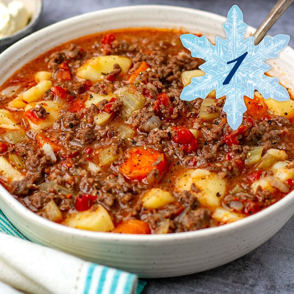 Ground Beef & Potato Stew