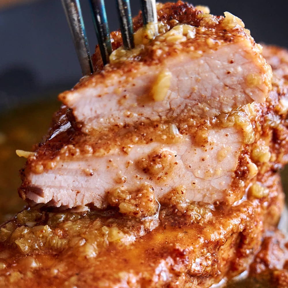 HONEY GARLIC INSTANT POT PORK CHOPS