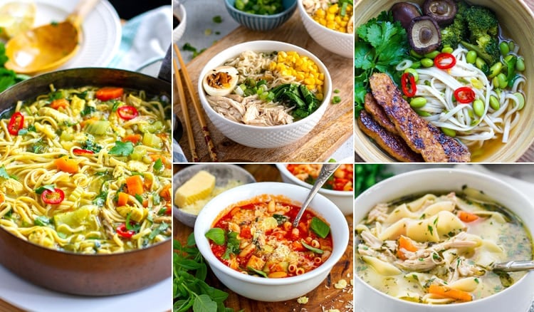 15 Bowls Of Warm Cozy Instant Pot Noodle Soups