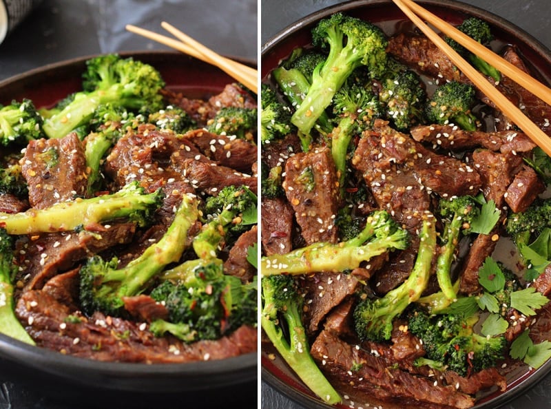 WHOLE30 BEEF & BROCCOLI