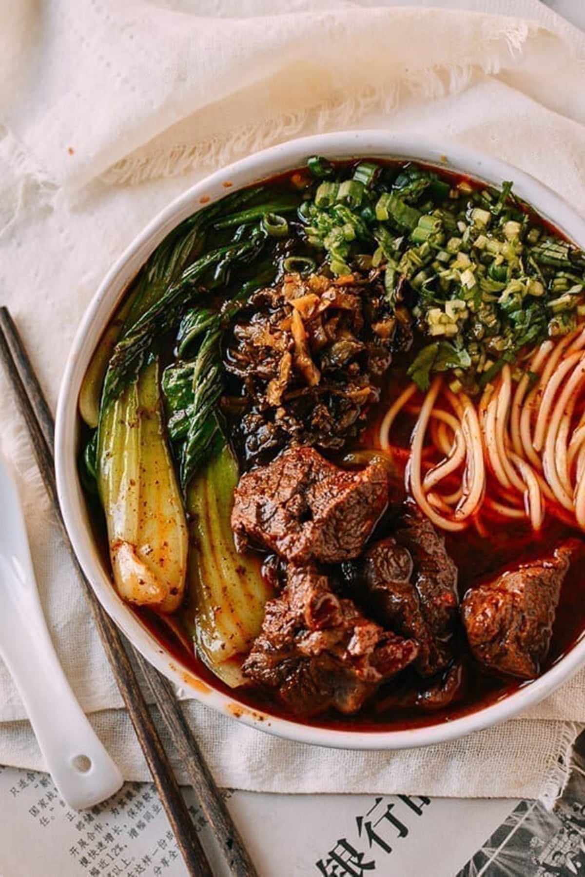 Taiwanese Beef Noodle Soup