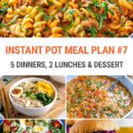 Instant Pot Meal Plan #7 (For Omnivores)