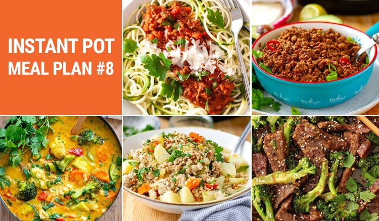 Instant Pot Meal Plan #8