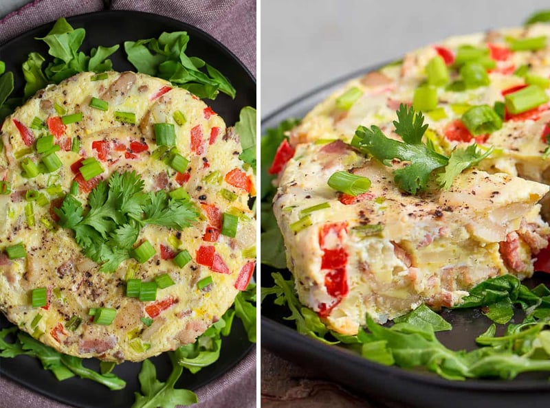 WHOLE30 BREAKFAST CASSEROLE FRITTATA