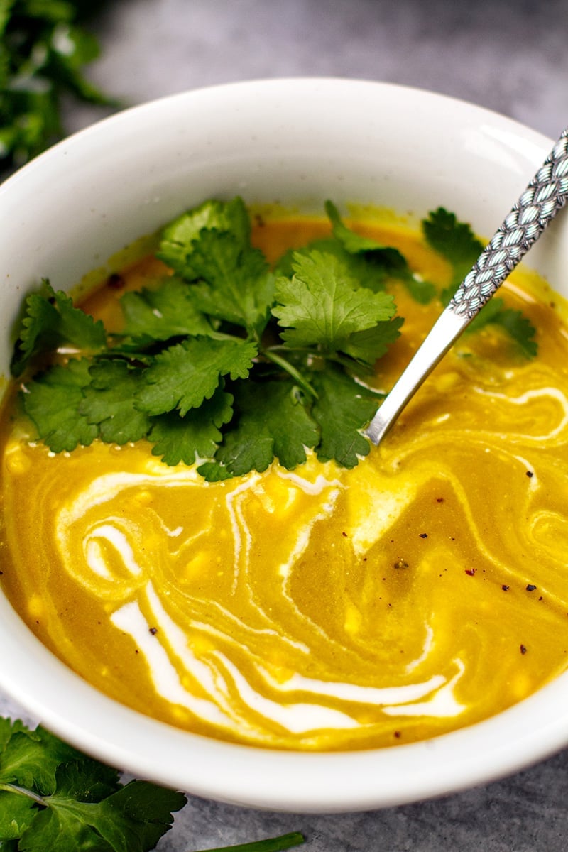 Creamy Vegetable Soup (Instant Pot Recipe, Vegan, Whole30)