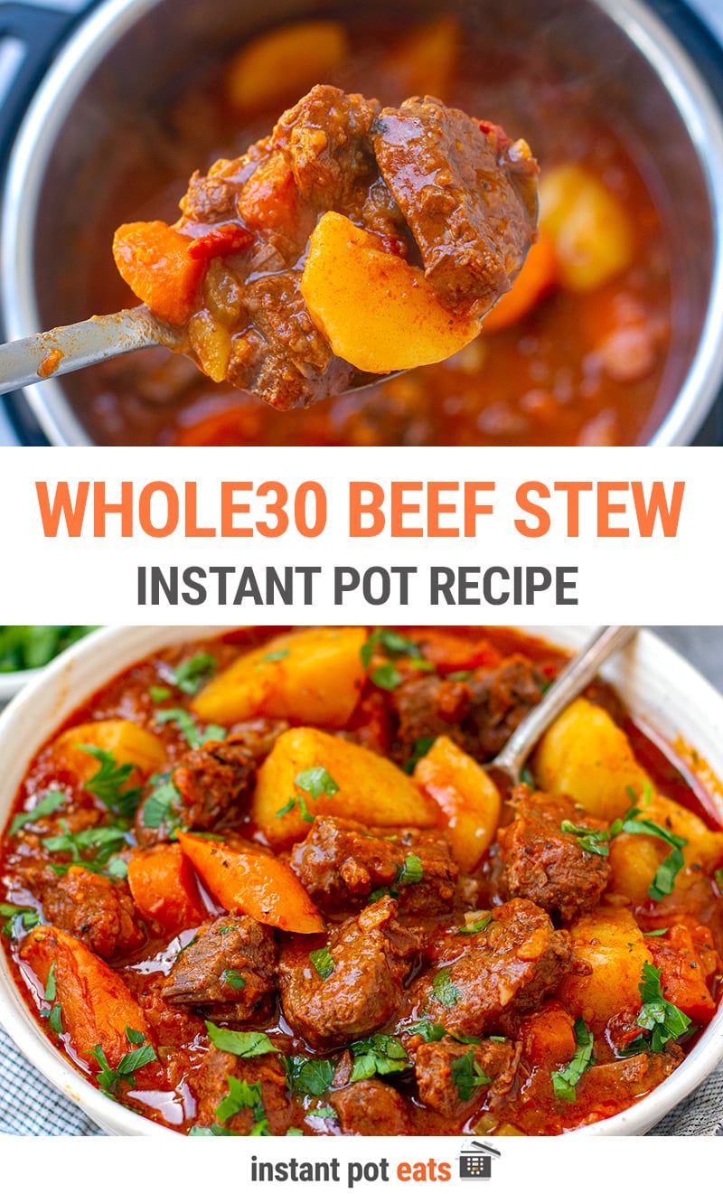 Whole30 Beef Stew (Instant Pot & Stovetop Recipe)