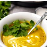 Instant Pot Creamy Vegetable Soup (Vegan, Whole30 Recipe)