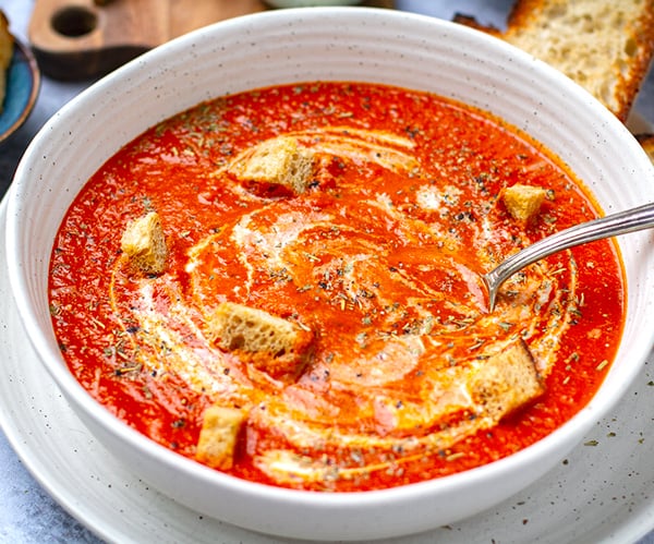 Instant Pot Tomato Soup Recipe Panera Bread Inspired