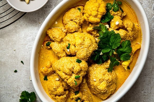 Vegan Cauliflower and Coconut Korma