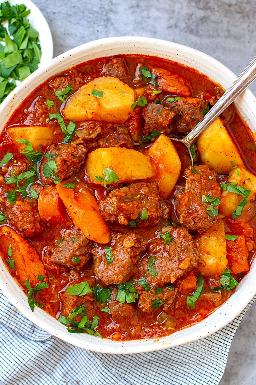 Instant Pot Beef Stew - The Whole Cook