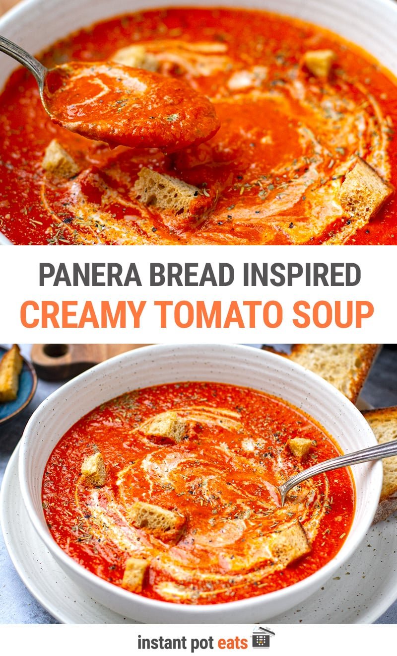 Best Instant Pot Tomato Soup (Panera Bread Inspired)