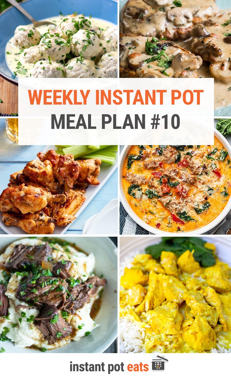 Keto Instant Pot Meal Plan (Edition #10)