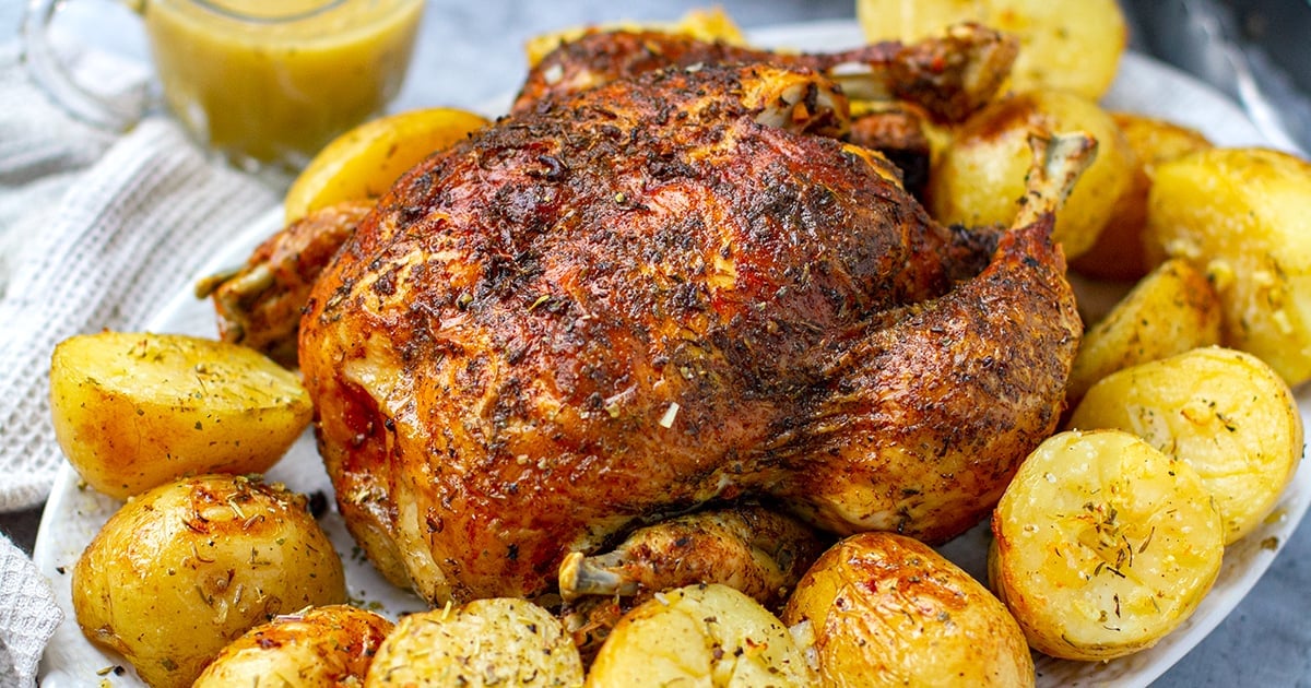 Roast chicken in discount instant pot air fryer