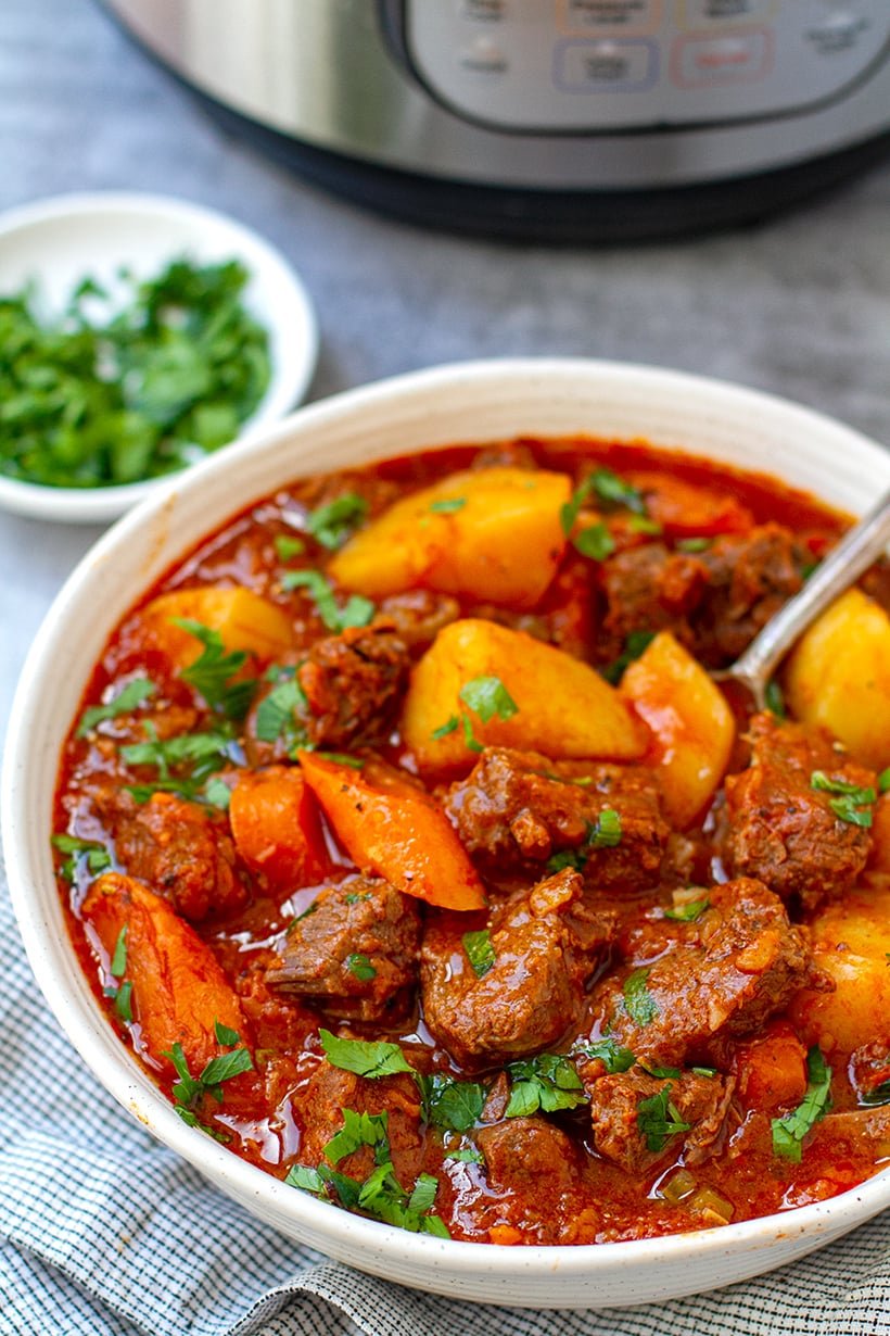 Delicious Instant pot beef tongue - Berry&Maple