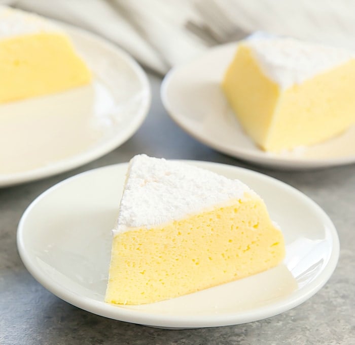 3 INGREDIENT JAPANESE CHEESECAKE