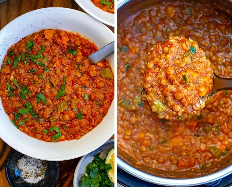 Veggie-Loaded Lentil Stew