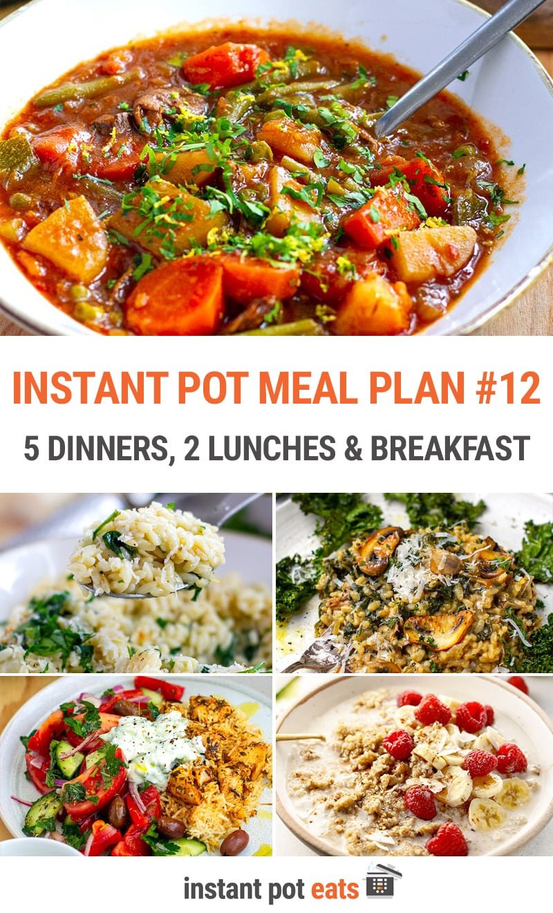 Instant Pot Mediterranean Diet Meal Plan #12