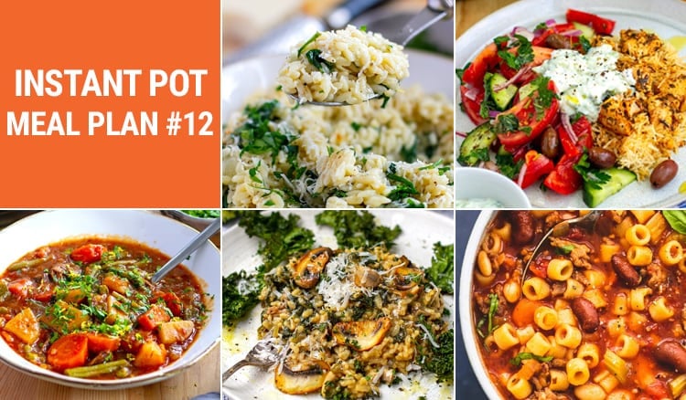 Instant Pot Mediterranean Diet Meal Plan #12