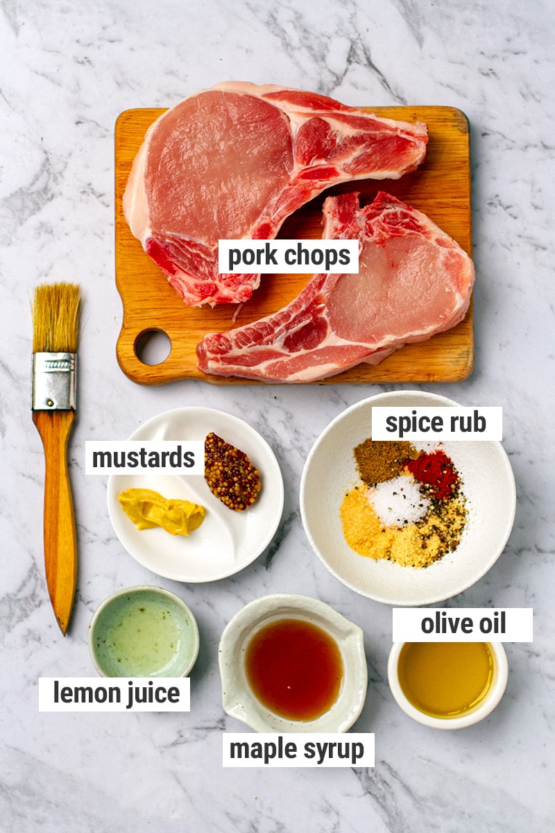 Air Fried Pork Chops Ingredients