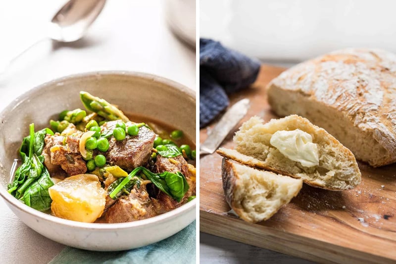 Lamb Stew With Spring Vegetables
