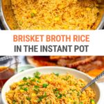 Brisket Broth Rice (Instant Pot Recipe)