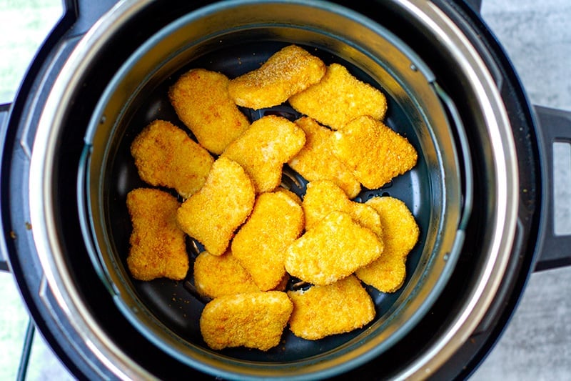 Step 2 Chicken nuggets in the air fryer