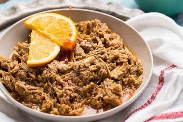 Hot & Sweet Orange Pulled Pork