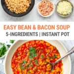 Easy 5-Ingredient Bean Soup (Instant Pot Recipe)