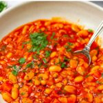 White Bean & Tomato Soup (Instant Pot, 5 Ingredients)