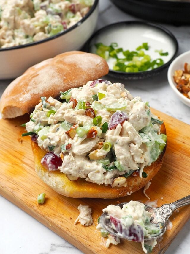 Chicken Salad Sandwich (Instant Pot recipe)