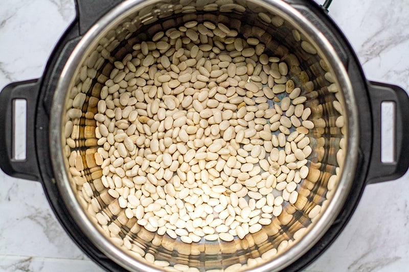 Great northern beans in the Instant Pot for cooking