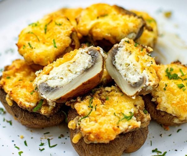 Air Fryer Stuffed Mushrooms With Cream Cheese Instant Pot