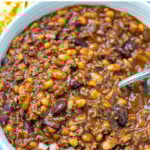 Instant Pot Cowboy Beans (Calico Beans)