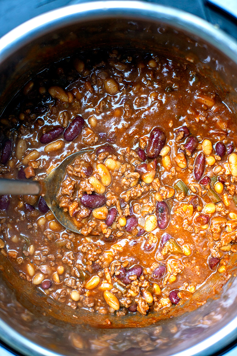 Cowboy Beans (Instant Pot Recipe)