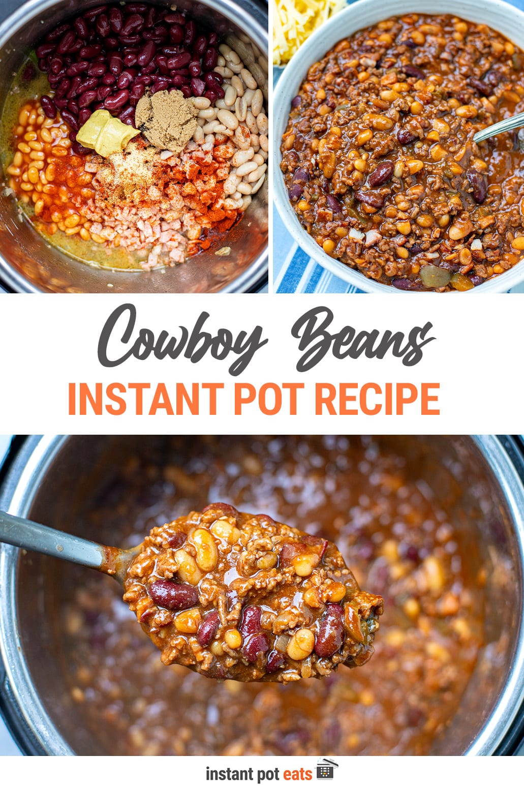 Instant Pot Cowboy Beans Recipe