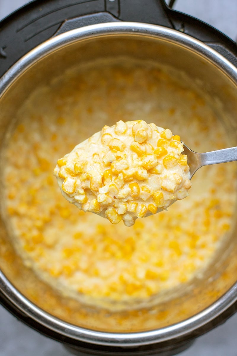 Instant Pot Creamed Corn Homemade Recipe