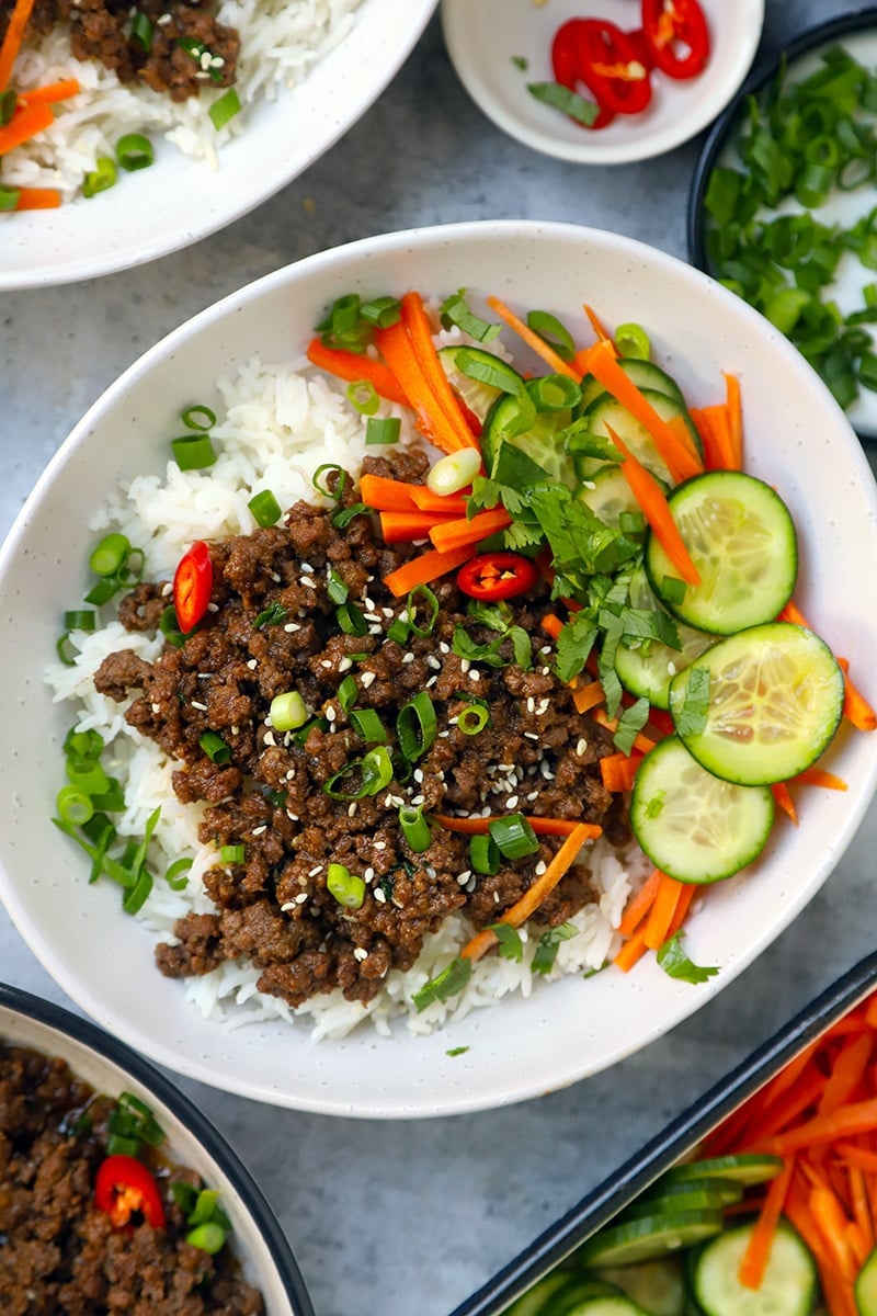 Instant Pot Korean Beef Bowls Recipe