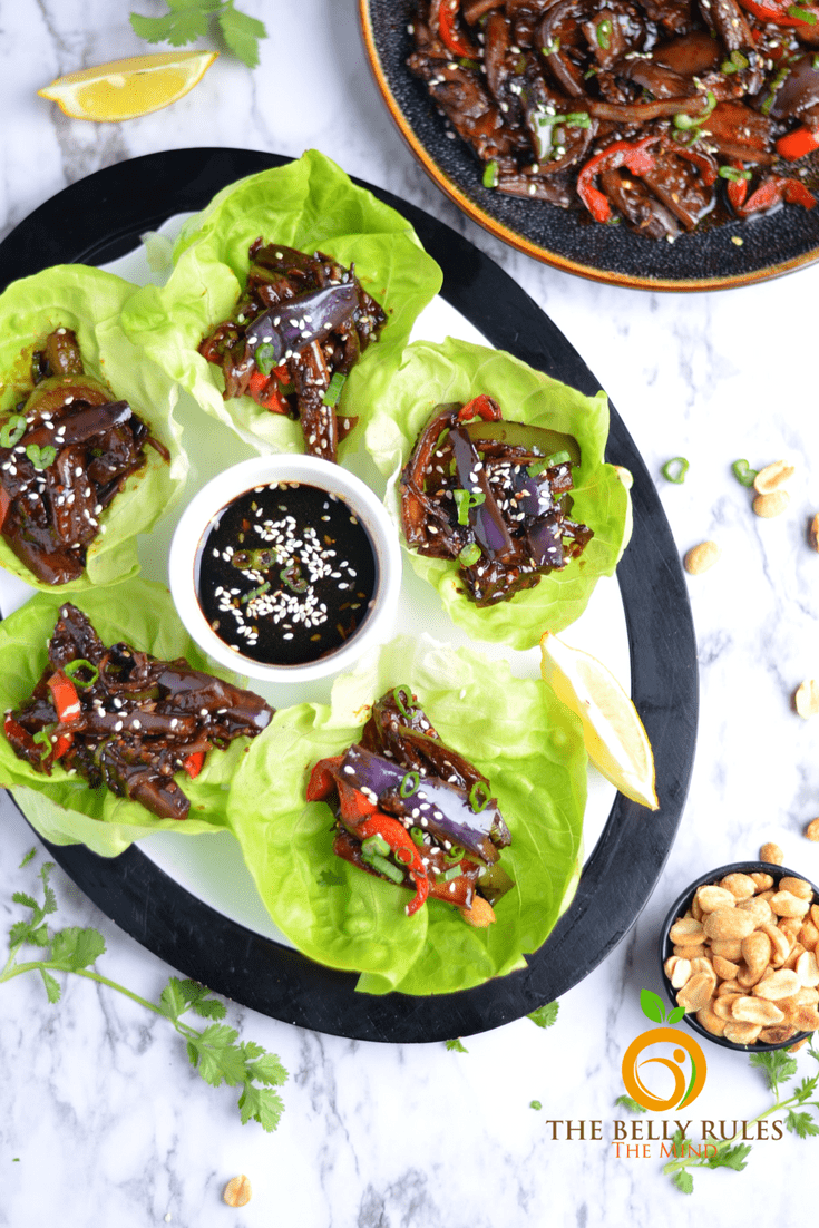 Instant Pot Sweet & Spicy Eggplant Stir Fry