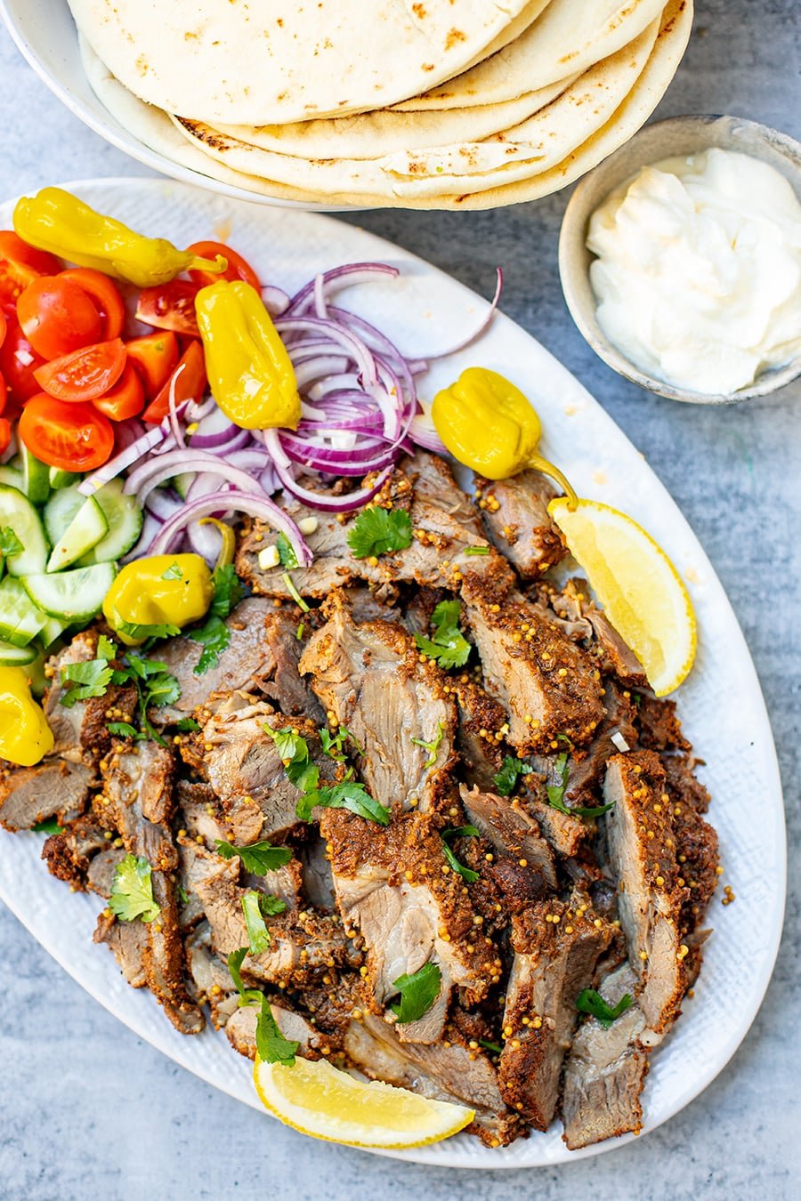 Greek Lamb Souvlaki With Instant Pot