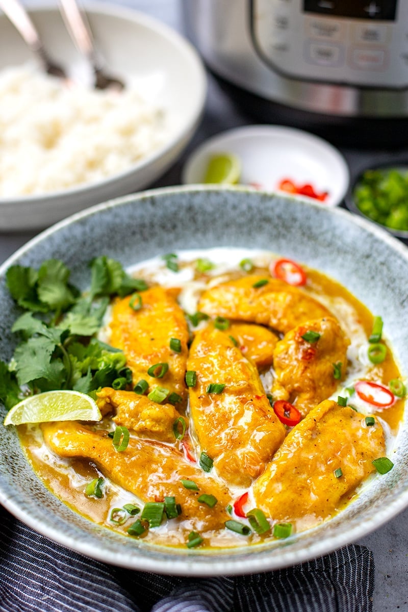 Instant Pot Coconut Lime Chicken