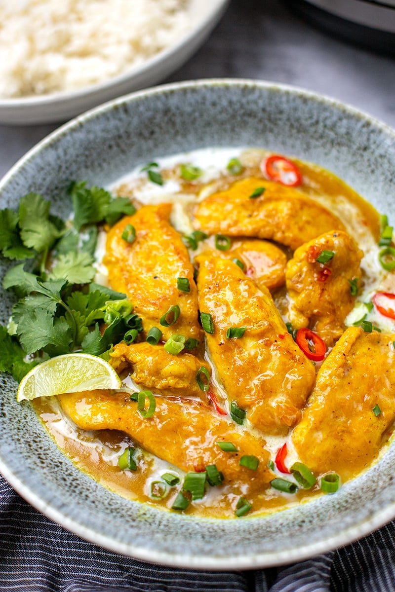 Thai chicken curry discount recipe instant pot