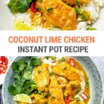 Instant Pot Thai Coconut Lime Chicken Recipe