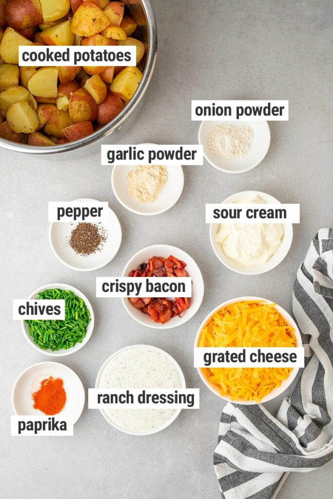 Ingredients after cooking
