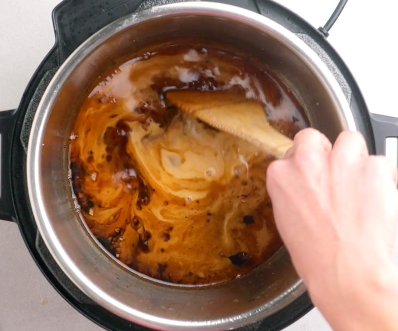 Add cornstarch to thicken the sauce