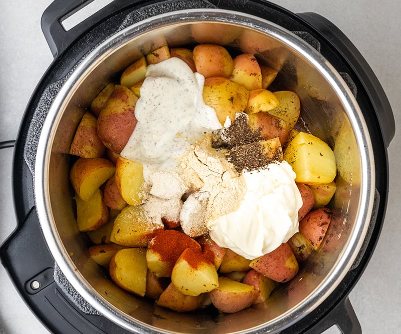 How to make ranch potatoes in Instant Pot