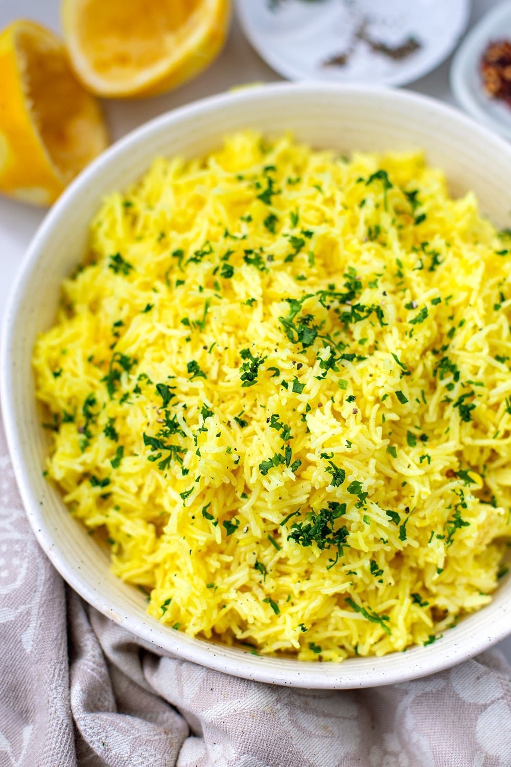 Greek lemon rice Instant Pot recipe